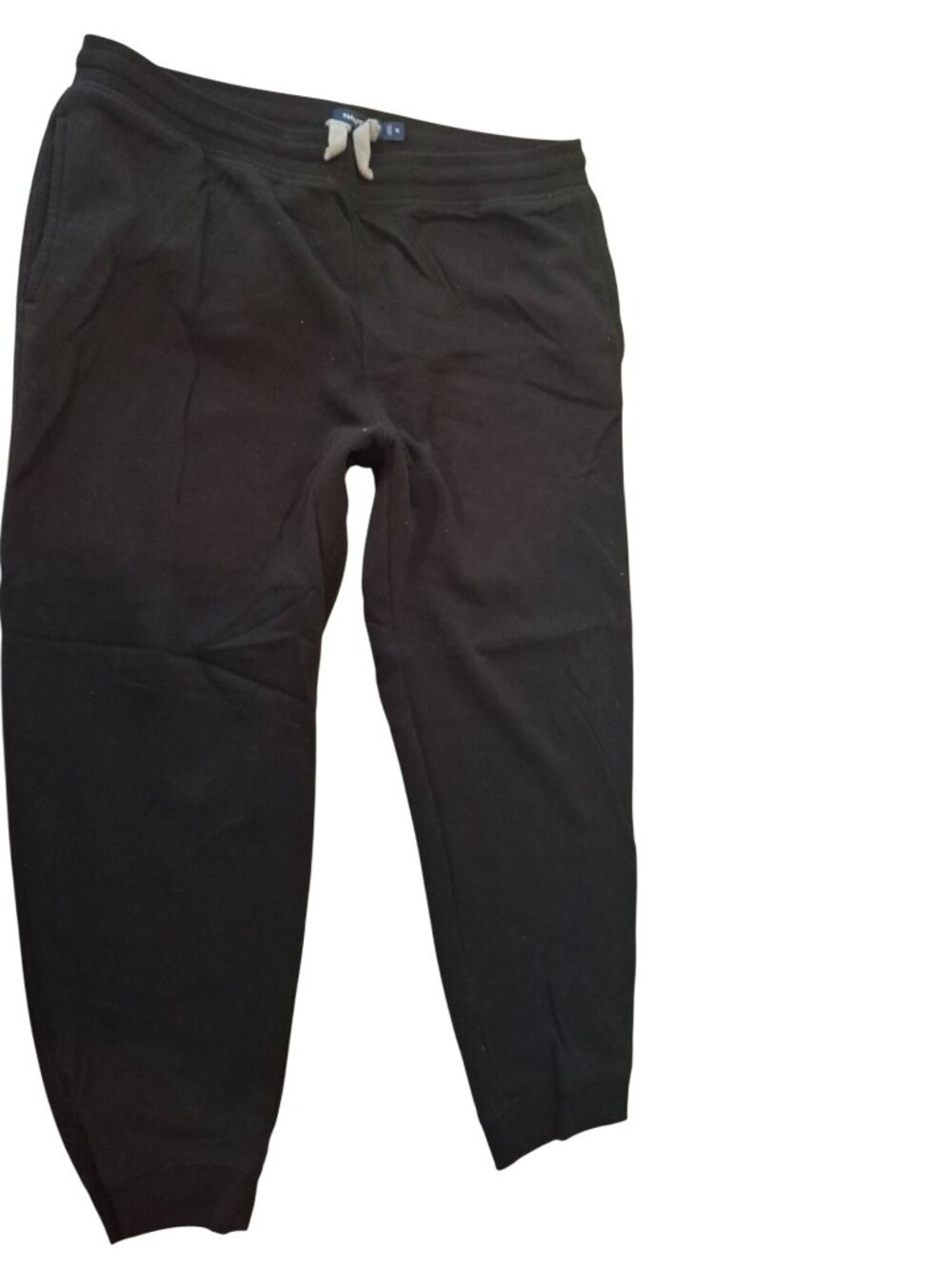 Nautica Black Jogger Sweatpants XL Athleisure Minimalist Lounge Casual Pants